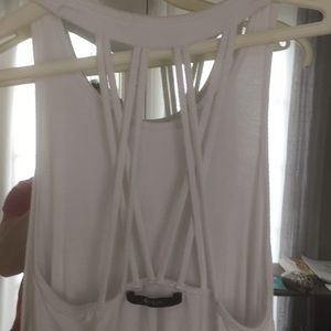 Nux high low strappt tank top